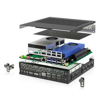 Two Display 195mm Length OPS PC HDMI DP Interface Win10/11 Linux